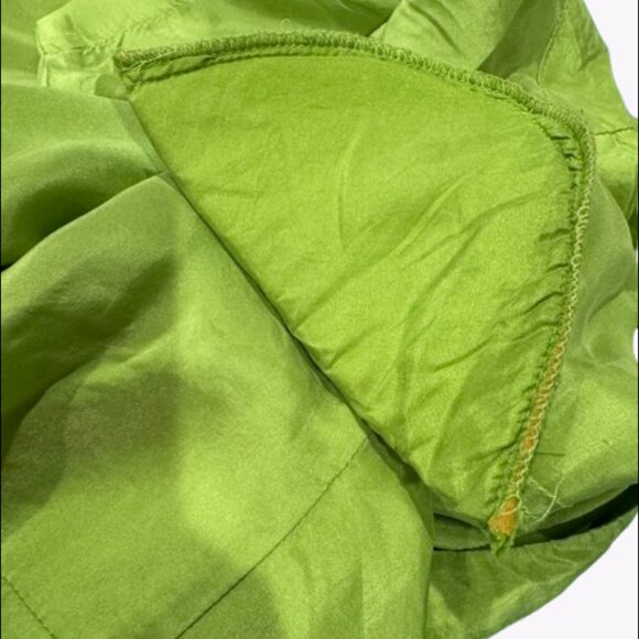 Vintage Stunt Collections Women's 100% Silk Blouse (Size S) - Picture 7 of 10